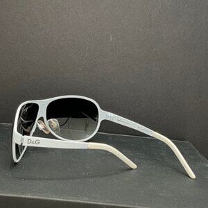 Authentic D&G women white sunglasses